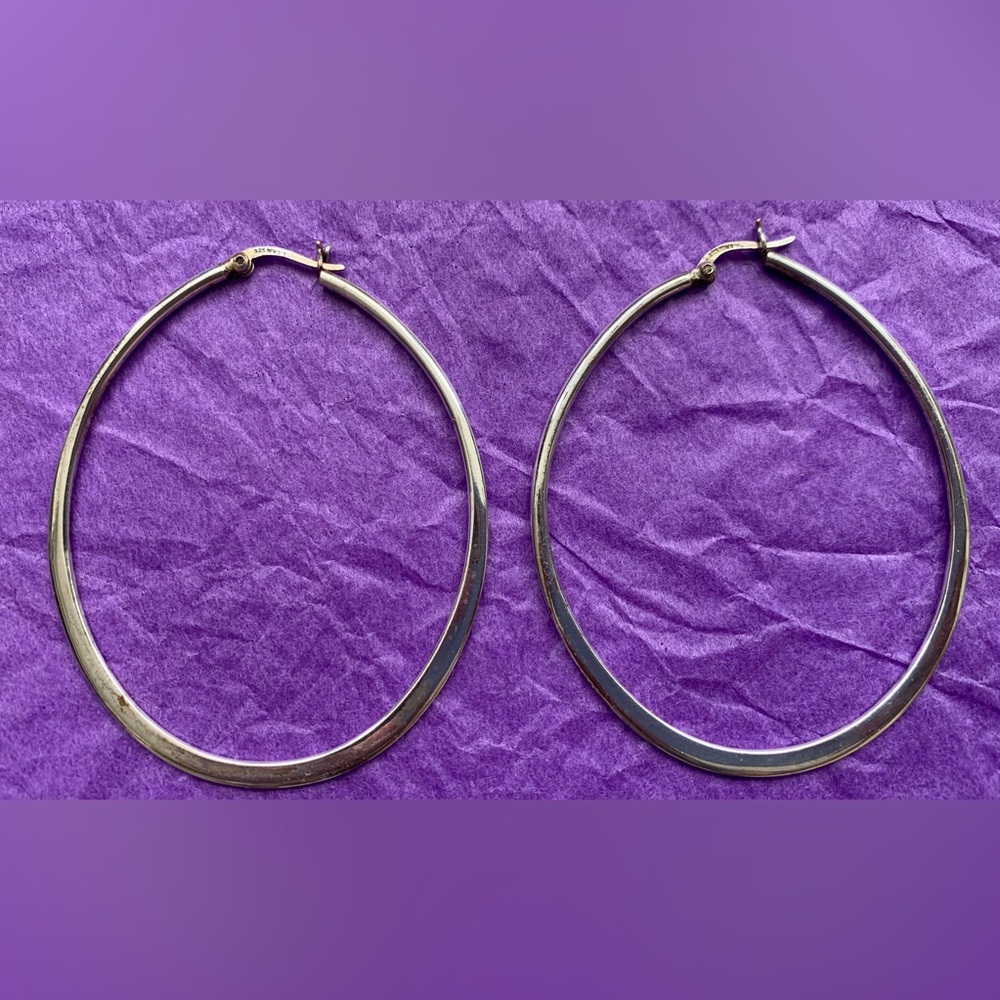 Sterling Silver Hoop Earrings